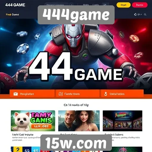 Desempenho técnico do site 444game em testes diversos